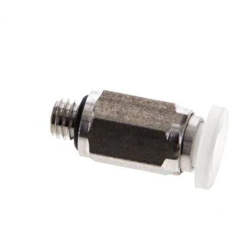 raccord enfichable 4mm x M 5 à filetage mâle PA/Acier inoxydable EPDM