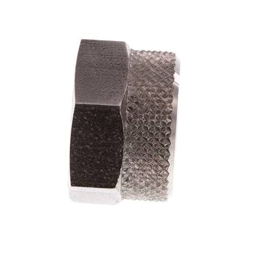 Écrou-raccord en acier inoxydable 10x8mm (M16x1)