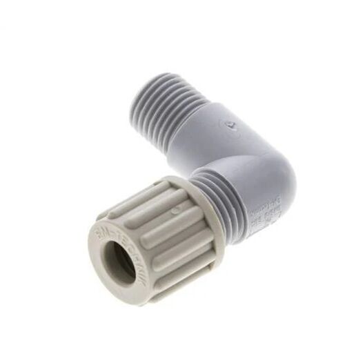 Raccord à compression coude 8x6mm & G1/4'' PA avec filetage mâle 10 bar [2 pièces].