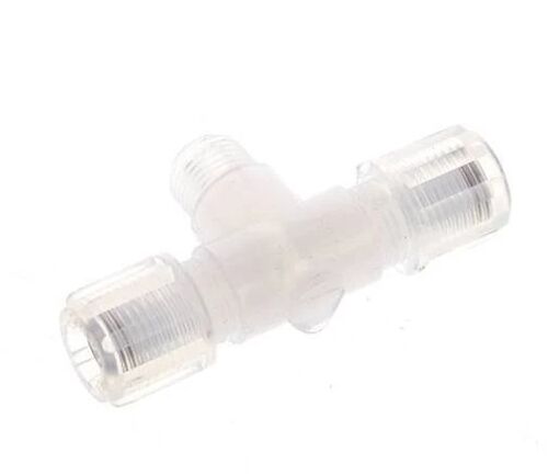 6X4Mm & G1/8'' PFA T-Forme Tee Coupe Raccord Avec Filetage Mâle 10 Bar