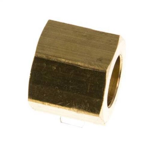 Écrou-raccord en laiton 4/6mm (G1/8'') L11mm [10 pièces].