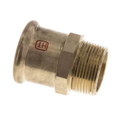 Raccord à sertir - 42mm Femelle & R 1-1/4'' Mâle - Alliage de cuivre