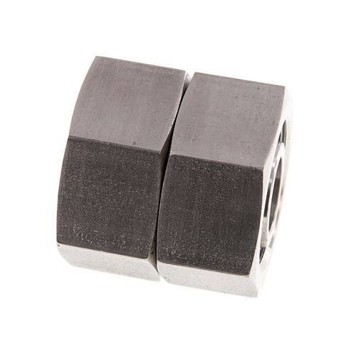 25S Acier inoxydable Droit avec pivot 400 bar FKM Joint torique Cône ISO 8434-1