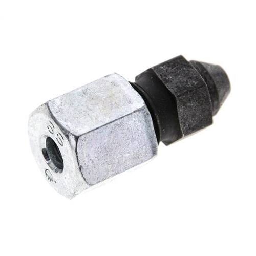 Raccord droit de coupe en acier phosphate 6S et 11mm avec embout à souder 630 bar ISO 8434-1 [2 pièces].