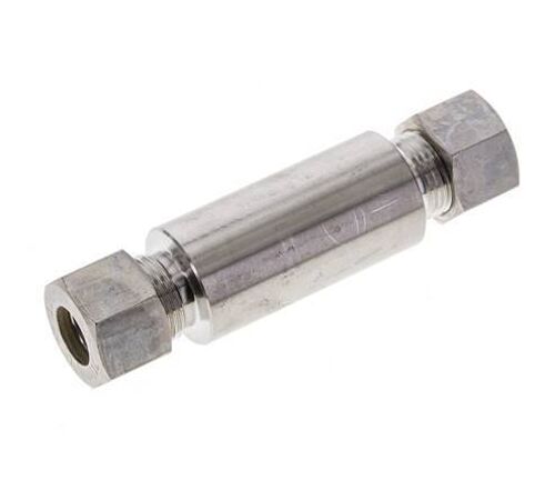 Raccord à compression à souder droit en acier inoxydable 12L Bulkhead 315 bar ISO 8434-1