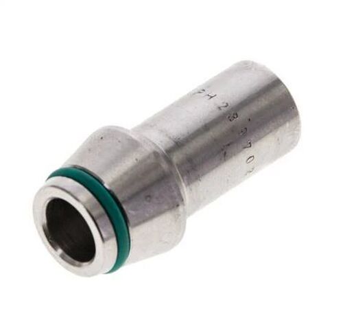 12x2mm Acier inoxydable droit avec extrémité à souder 630 bar FKMO-anneau ISO 8434-1