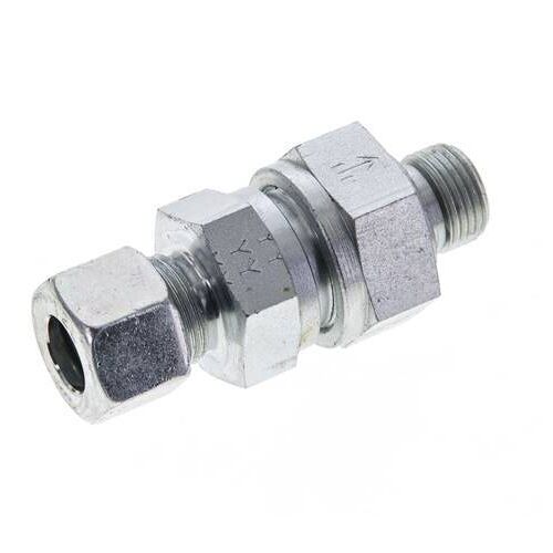 Clapet anti-retour hydraulique à bague coupante 12L (M18x1.5) & G3/8'' mâle en acier 1-250bar (15-3625)psi Filetage de tube ISO 8434-1