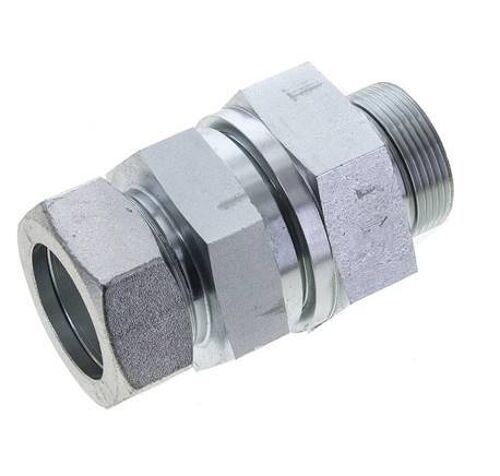 Clapet anti-retour hydraulique à bague coupante 42L (M52x2) & G1-1/2'' mâle Acier 1-100bar (15-1450)psi Filetage de tube ISO 8434-1