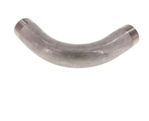 Tube coudé à 90° R1 1/2'' Acier inoxydable 16bar (224.8psi)