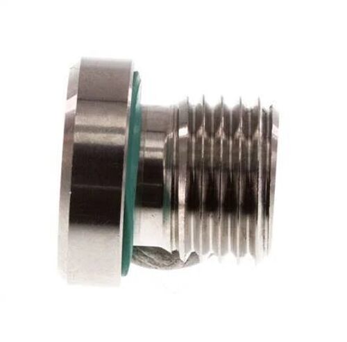 Bouchon M14 X 1,5 Acier inoxydable FKM avec hexagone interne 400bar (5620.0psi)