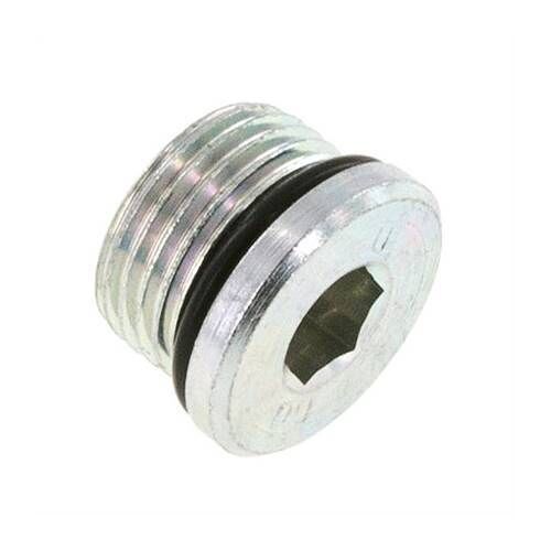 Bouchon UNF 7/8''-14 Acier NBR avec hexagone interne 630bar (8851.5psi)