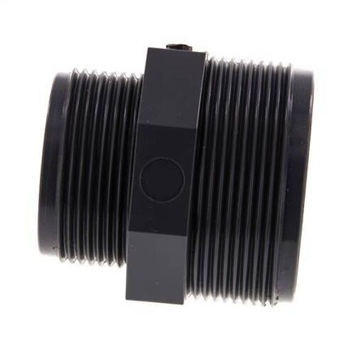 Raccord double réducteur G1 1/2'' x G2'' PVC-U 16bar (224.8psi) EN 1452-3