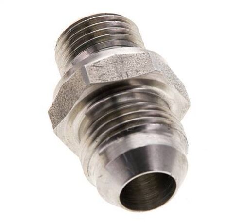 JIC Double Nipple M16 X 1.5 x UNF 3/4''-16 Acier inoxydable FKM 275bar (3863.75psi)