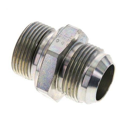JIC Double Nipple M33 X 2 x UN 1-5/16''-12 Acier NBR 170bar (2388.5psi)