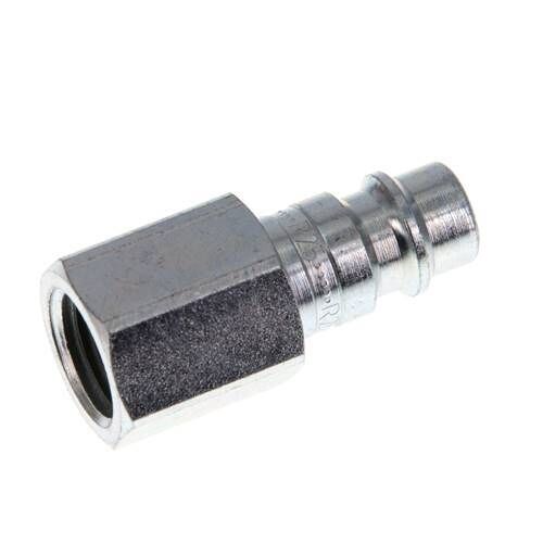 Acier trempé DN 7.2 (Euro) Air Coupling Plug G 1/4 inch Female [2 Pièces].
