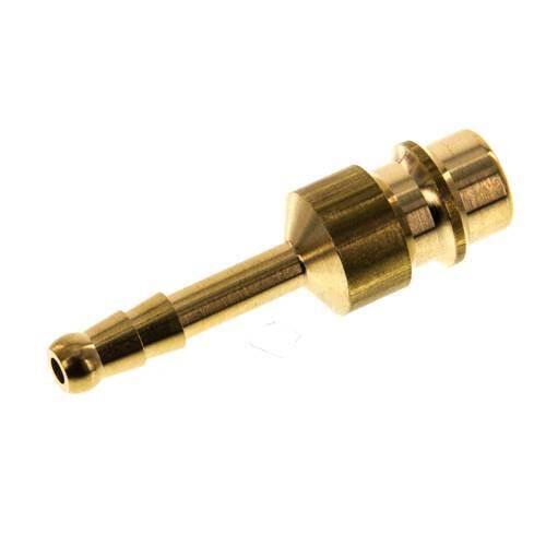Raccord d'air en laiton DN 7.2 (Euro) Bouchon de tuyau de 4 mm [5 pièces].