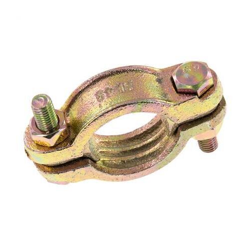 Collier de serrage en fonte malléable 39-49 mm Coupleur à griffes DIN 20039A [2 Pièces].