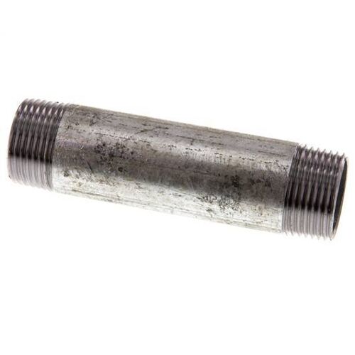 Raccord double en acier zingué R 1'' 50 Bar DIN 2982 - 120mm [5 Pièces].