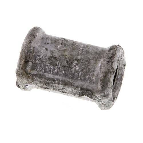 Rp 1/8'' Fonte Zincée Ronde Socket 25 Bar [2 Pièces]