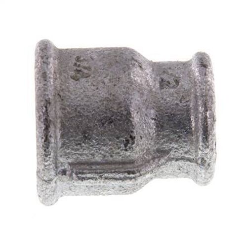Rp 3/4'' x Rp 1/2'' Fonte zinguée, douille ronde 25 Bar [5 pièces].