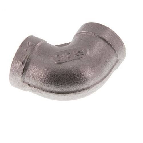 Raccord coudé 90° Rp 1/4'' en acier inoxydable 10 Bar [5 Pièces].