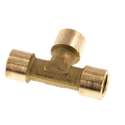Té en laiton G 1/8'' 16 Bar [2 Pièces]