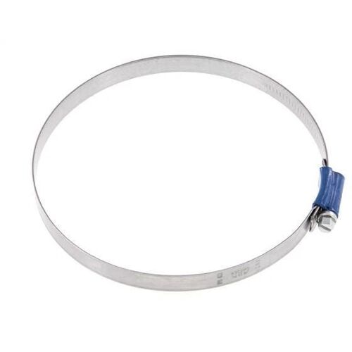 Collier de serrage 120 - 140 mm avec une bande de 12 mm en acier galvanisé - Aba [2 Pièces].