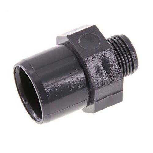 Raccord PVC femelle femelle 20x25mm x mâle G 3/8'' [5 pièces]
