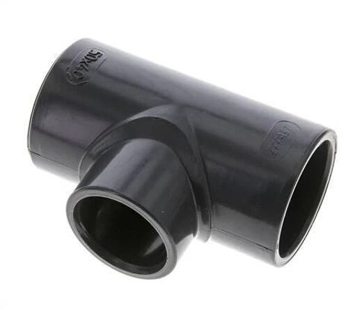 Té de réduction en PVC Douille 50 à 40mm
