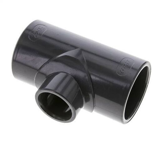 Té de réduction en PVC Douille 50 à 32mm
