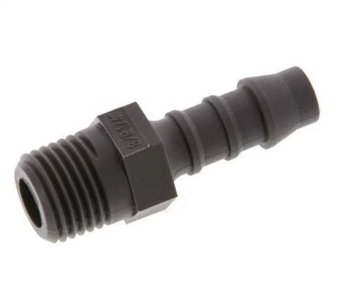 R 1/4'' Male x 8mm PA 6 Embout de tuyau 10 Bar [10 Pièces]