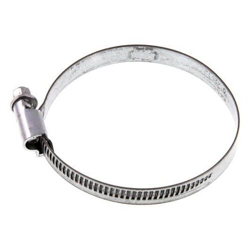 Collier de serrage 50 - 70 mm avec une bande de 9 mm en acier galvanisé - Norma [10 Pièces].