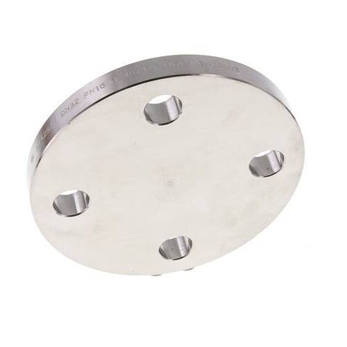 Flasque Aveugle DN32-PN16 Acier Inoxydable 1.4571 DIN 2527