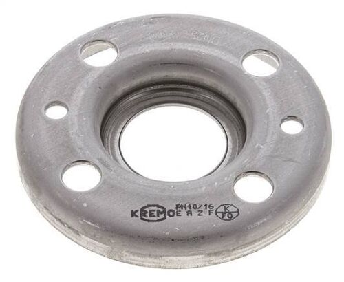 Flasque Libre DN25-PN10 Acier Inoxydable 1.4301 Pressé Semblable À DIN 2642