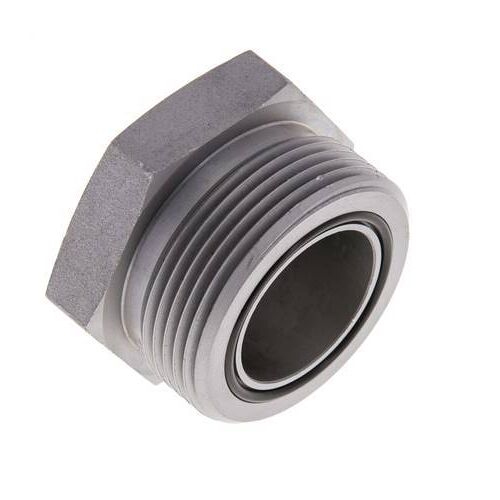 UN 1-11/16''-12 Bouchon de fermeture en acier zingué ORFS 250 Bar
