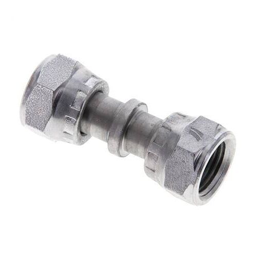 UNF 9/16''-18 Acier zingué Socket ORFS avec écrou-raccord 630 Bar - Hydraulique