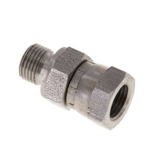 Adaptateur réducteur en acier inoxydable G 1/8'' F/M 400 Bar - Hydraulique