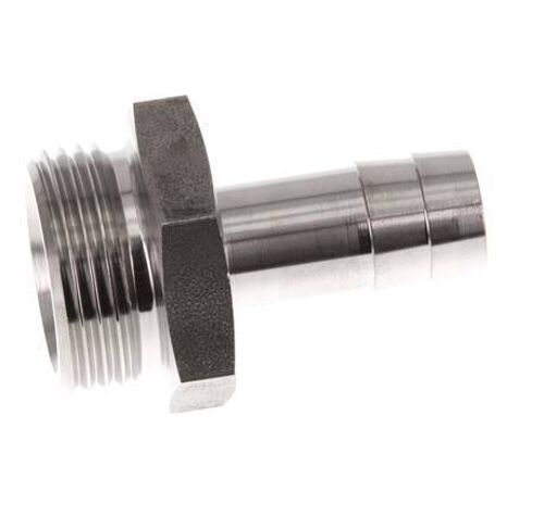 G 3/4'' Male x 13mm Acier inoxydable Embout de tuyau 40 Bar