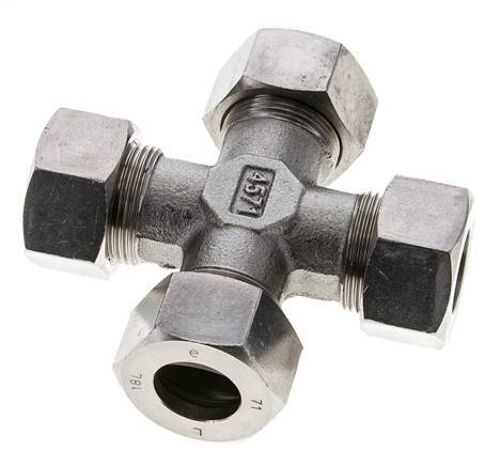 Bague de coupe transversale en acier inoxydable 18L 315 Barre DIN 2353