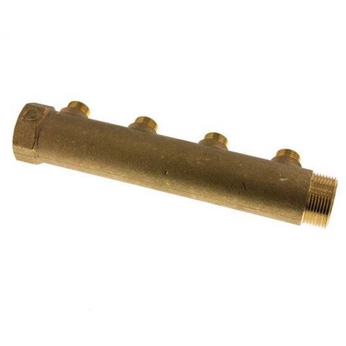 G 1 1/4'' x 4xG 1/2'' F/M/M Tuyaux de distribution en laiton 10 Bar