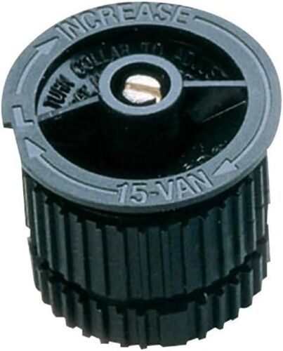 15 Van Buse R¿¿glable pour Tuy¿¿re Plastique Noir 6 x 2 x 2 cm