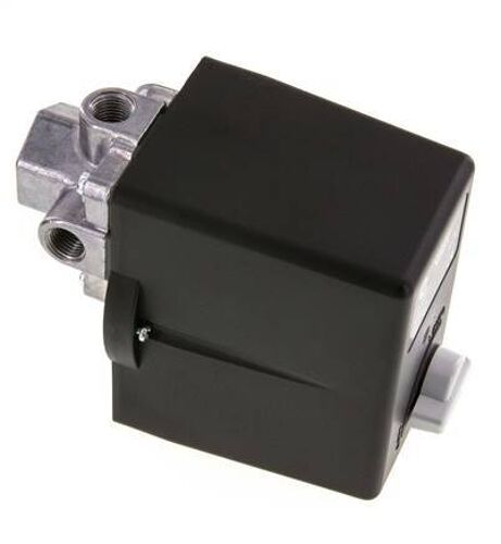 Pressostat Pour Compresseur 6 à 16 bar 1xG1/2'' 3xG1/4'' 400VAC | MDR-3-16-K