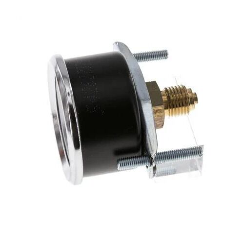0..4 Bar (0..58 psi) Manomètre monté sur panneau Acier/laiton 50 mm Classe 2.5 (support)