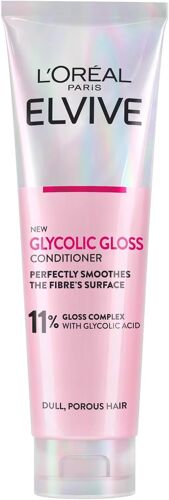 Elvital Glycolic Gloss Apr¿¿S-Shampoing ¿¿ L'acide Glycolique Pour Cheveux Ternes Et Ternes, 150 Ml 