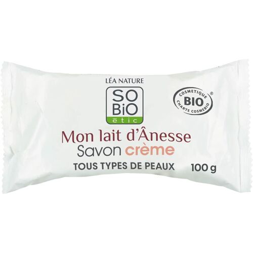 So'bio ¿¿Tic - Savon Cr¿¿Me, Mon Lait D'?Nesse 100g 