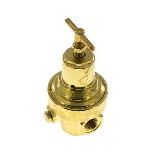 Régulateur de pression G1/2'' 1500l/min 0.1-1.5bar/1-22psi Laiton Gaz Liquides