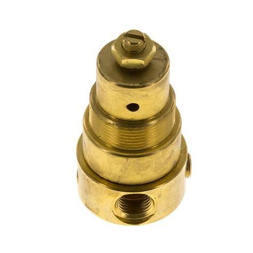 Régulateur de pression G1/4'' 330l/min 0.2-3.0bar/3-44psi en laiton Gaz Liquides