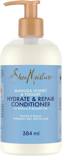 Apr¿¿S-Shampoing Hydratant Et R¿¿Parateur - Pour Les Cheveux Tr¿¿S Secs Et Cassants - Au Miel De Manuka Et Yaourt - Hydrate Et R¿¿Pare Les Cheveux - 384ml 