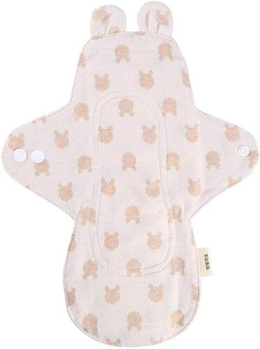 Serviettes Hygi¿¿Niques En Tissu En Coton Biologique, Prot¿¿Ge-Slip Absorbant, V¿ºtements Super-Absorbants Lavables, Parfaite Jour Et Nuit(# 1)