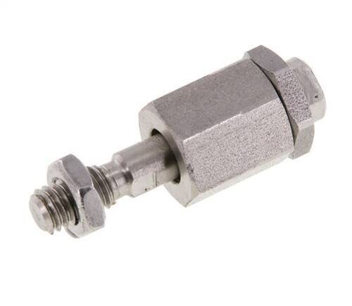 Joint flottant M6 pour vérin Acier inoxydable 304 (1.4301)